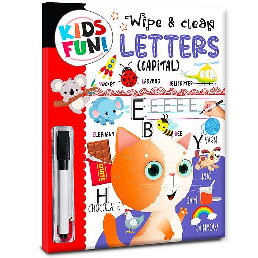 WIPE AND CLEAN LETTERS (CAPITAL)