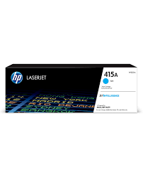 Toner HP 415A Toner cyan LaserJet authentique - W2031A