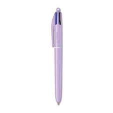 Stylo à bille 4 couleurs - 1 mm - Pastel Violet