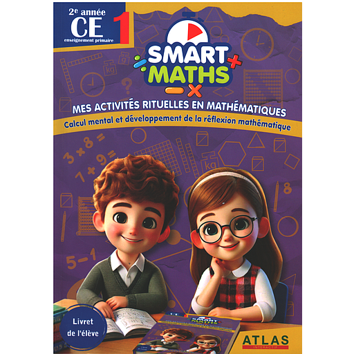 Smart Maths CE1 - 2025(Mes activités rituelles en mathématiques)