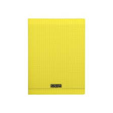 Cahier Pique Jaune Poylpro 21*29.7 Seyes 70Grs