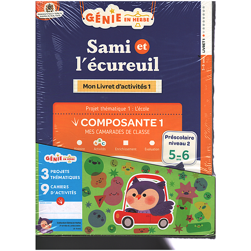Génie en Herbe préscolaire - GS 5-6 ans (3 Projets thématiques + 9 cahiers d'activités)
