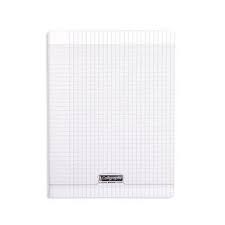 CAHIER 192P 21*29.7 POLY PIQUE SEYES 80G TRANSPARENT