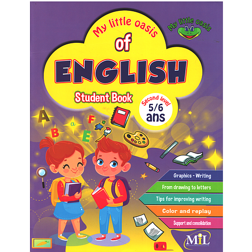 My little Oasis of english Student-Book GS 5-6 ans