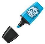 Surligneur pointe large - STABILO - Bleu - BOSS MINI by Snooze One