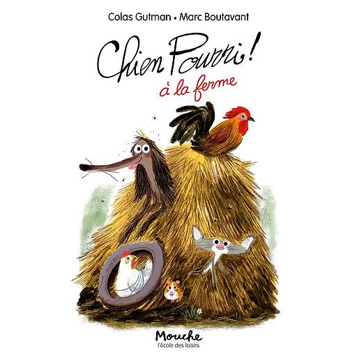 Chien pourri à la ferme