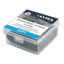 Gomme Mie de Pain Boite en Plastique