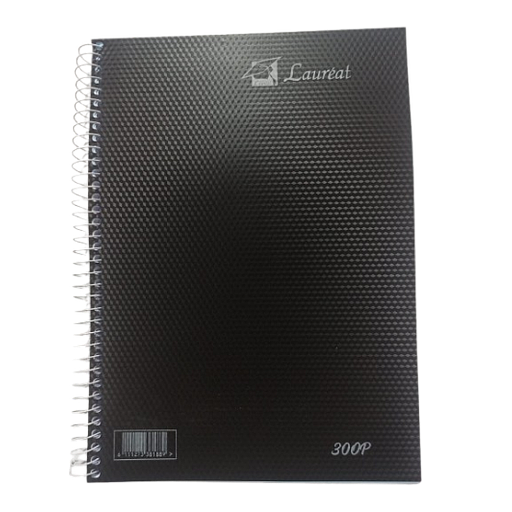 Cahier Spiral Plastifie 300P 5*5