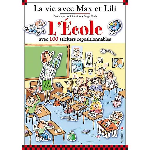 L'école avec 100 stickers repositionnables