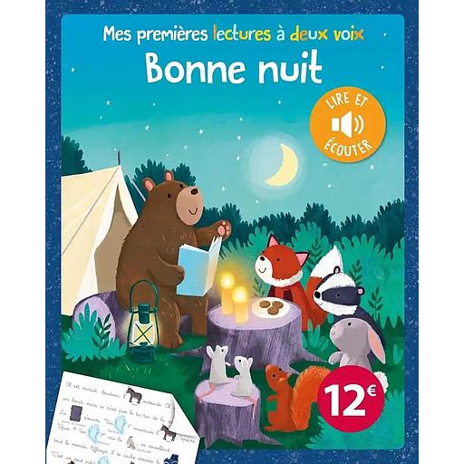 Mes premières lectures à 2 voix – Bonne nuit – Lire et écouter