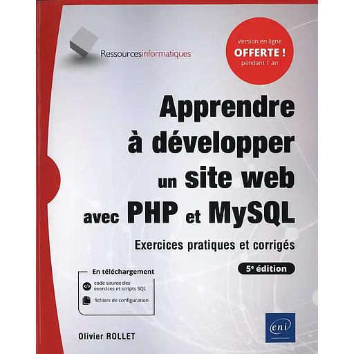 Apprendre à développer un site web avec PHP et MySQL