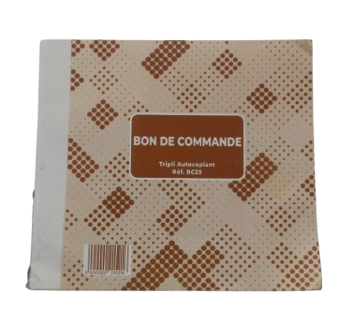 Bon de Commande Tripli Autocopiant