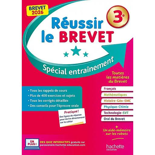 Réussir le brevet 3e
