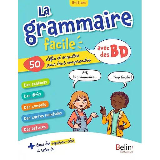 La grammaire facile, avec des BD