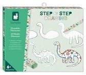 Step by step Drawing Dinos