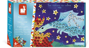 Sequins à coller dragons