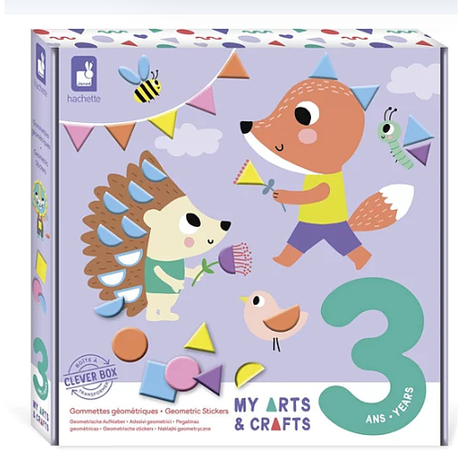 Gommettes géométriques - Art & Craft 3 ans