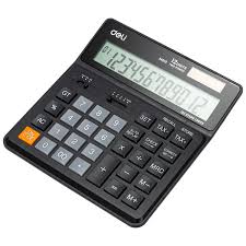 Calculatrice de Bureau 12 Digits Deli