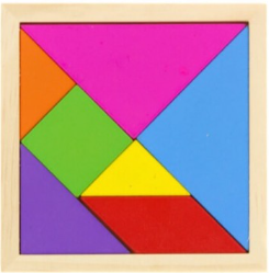 TANGRAM PUZZLE EN BOIS