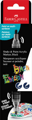 Marqueur acrylique - Noir -