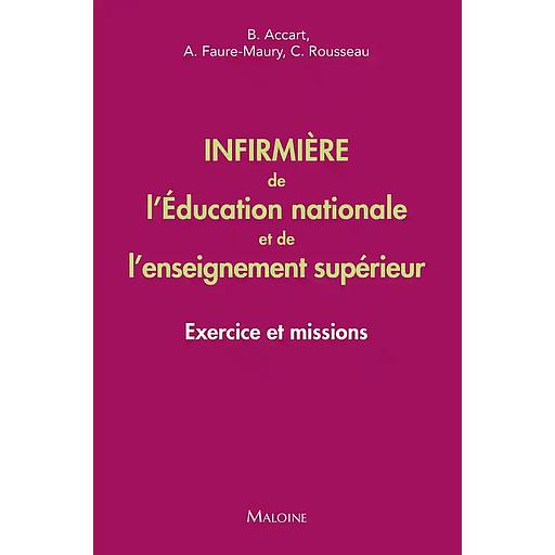 Infirmière de l'Education nationale et de l'enseignement supérieur