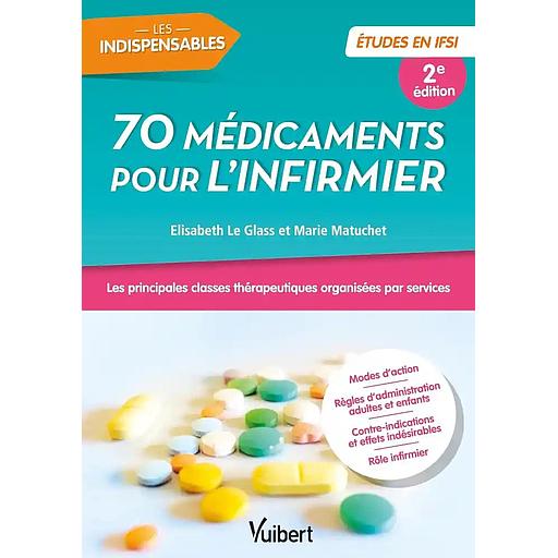 70 médicaments pour l'infirmier