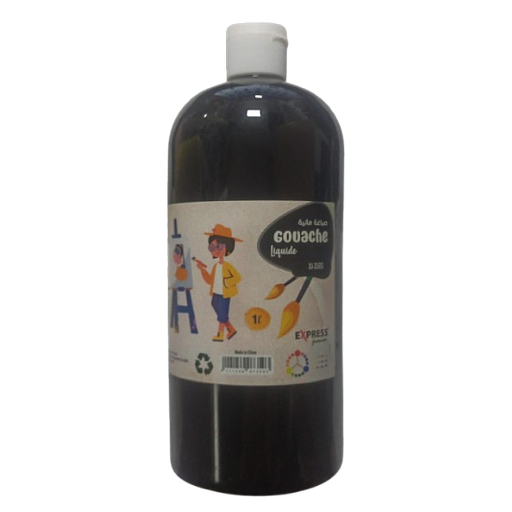 Gouache Liquide 1L Noir