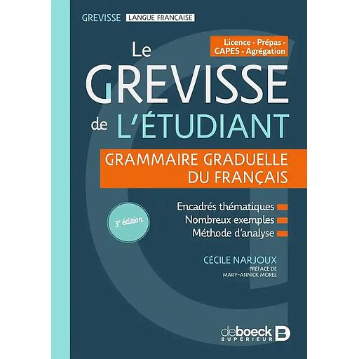 Le Grevisse de l'étudiant