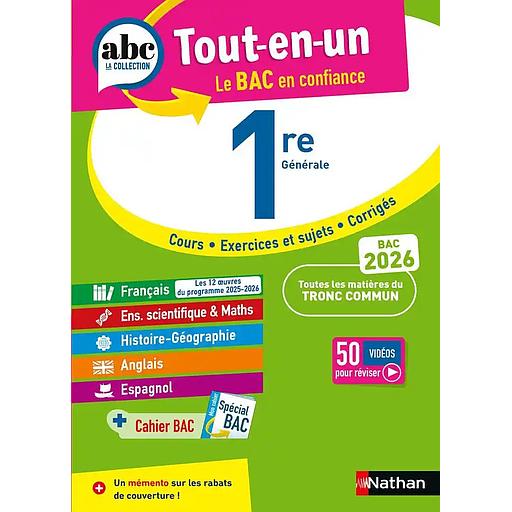Tout-en-un 1re générale