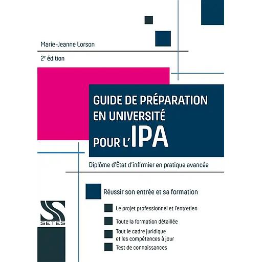 Guide de préparation en université pour l'IPA