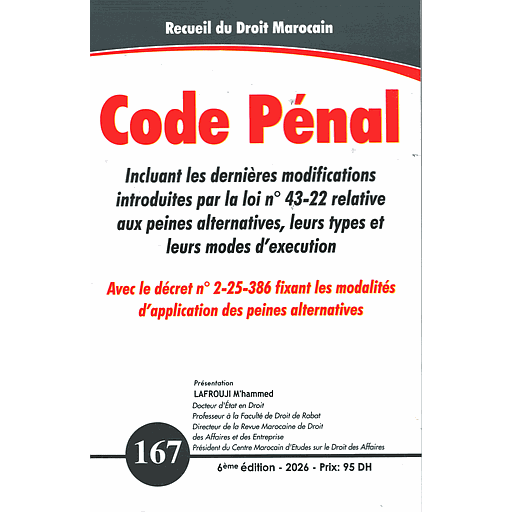 Code pénal n° 167