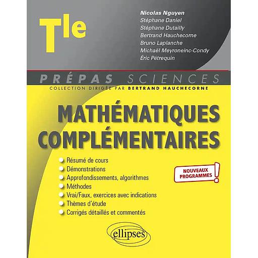 Mathématiques complémentaires Tle