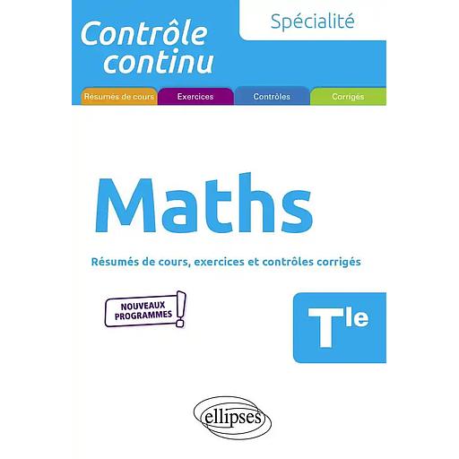 Spécialité Maths Tle
