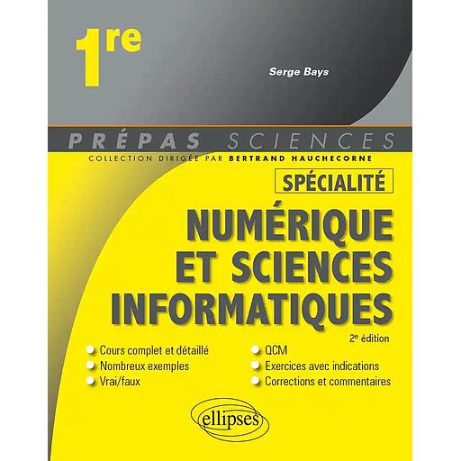 Spécialité Numérique et sciences informatiques 1re