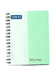 Cahier DOMS A5 XLUMIA à Spirale, 160 Pages