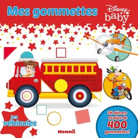 Mes gommettes Disney Baby Les véhicules