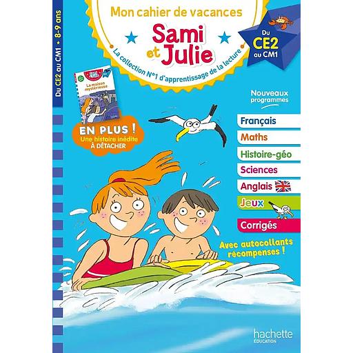 Mon cahier de vacances Sami et Julie
