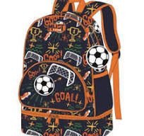 Sac à dos maternelle Must Team Football with Lunch Bag Insulated