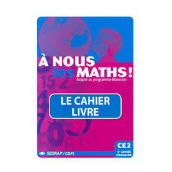 A nous les maths CE2 cahier livre - édition 2005