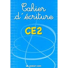 Cahier d'écriture CE2 - Sedrap