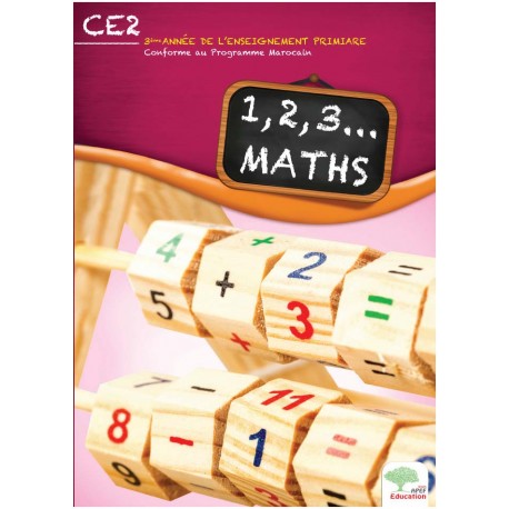 1,2,3... Maths CE2 Conforme au Prog. Marocain