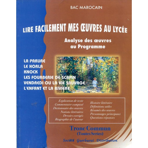 [97899819846550] Lire facilement mes oeuvres TC Toutes séries marron