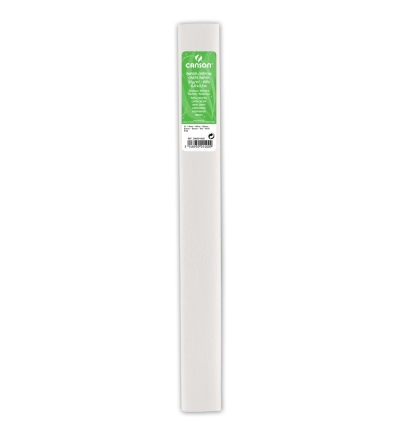 Papier crépon Blanc