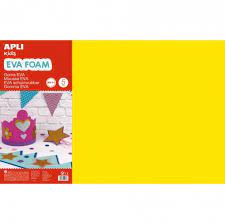Feuille de Papier Mousse Jaune 40*60cm