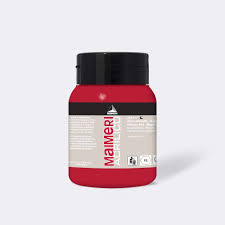 [256] Peinture Acrylique Maimeri 500ML Rouge Primaire