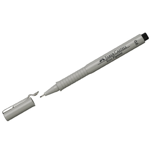 FEUTRE ECCO PIGMENT FINE LINER NOIR 0,6 Faber Castell