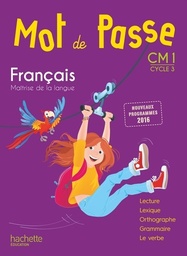 Mot de Passe Français CM1 - Manuel de l'élève - 2017