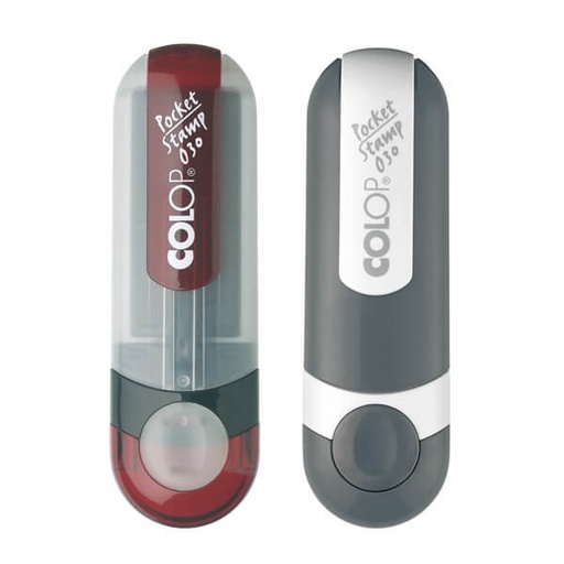 Tampon 18*47MM Colop Pocket Stamp Plus 30 avec Auto-encrage Personnalisé