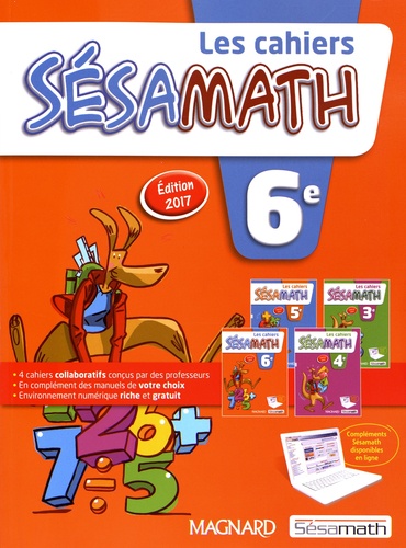 [MAG115781] Les cahiers Sésamath 6e