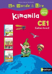 Un monde à lire Kimamila CE1 série rouge - Cahier Livre 2
